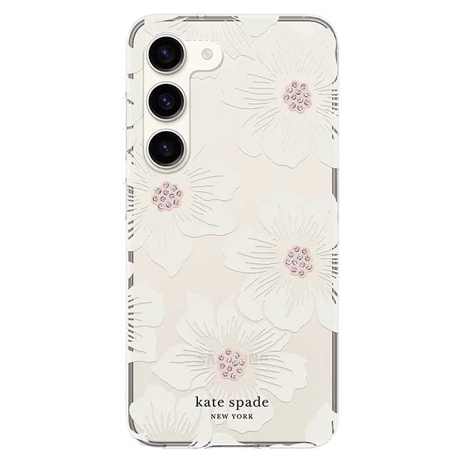 Kate Spade New York Hardshell Case For Galaxy S23 - Hollyhock Floral