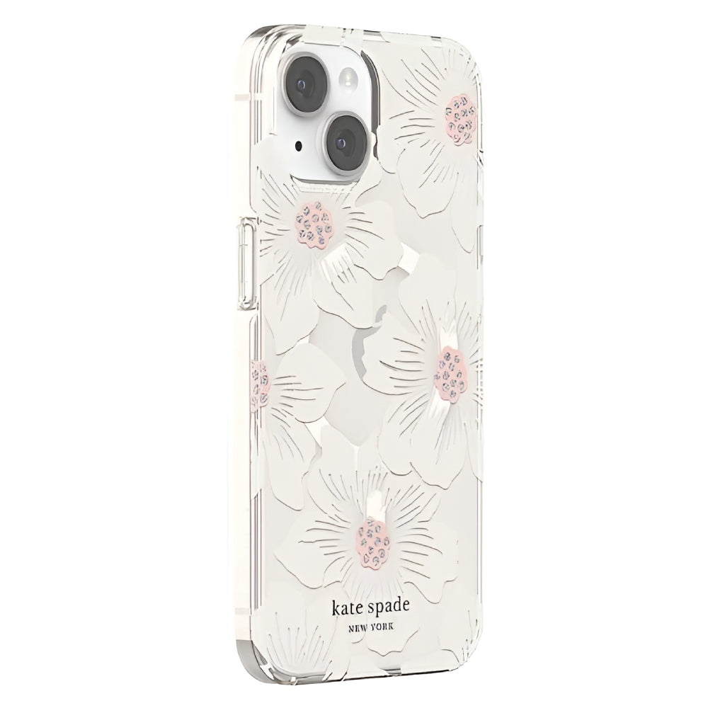 Kate Spade New York Protective Hardshell MagSafe Case For iPhone 14 Plus - Hollyhock Floral