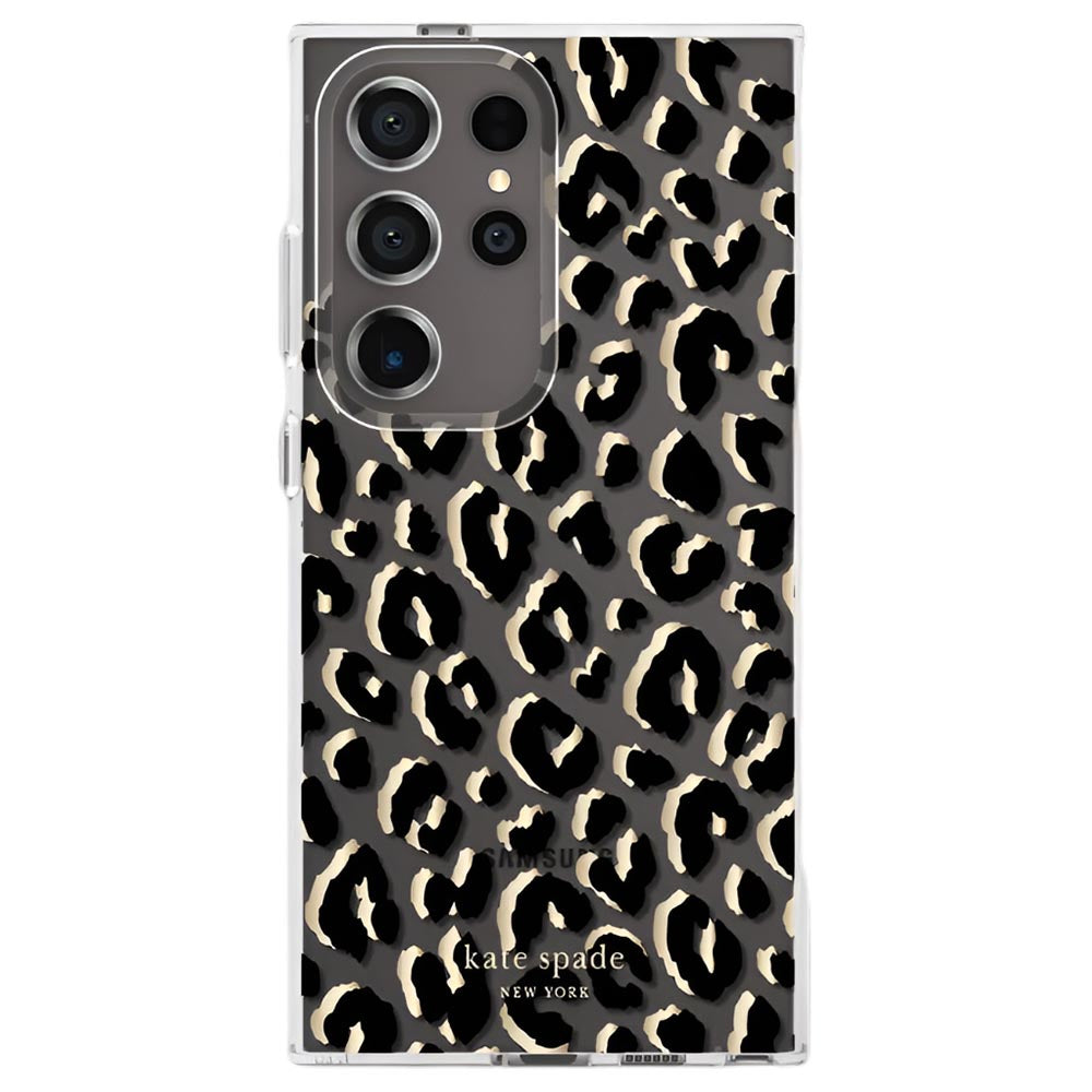 Kate Spade New York Protective Case For Galaxy S24 Ultra - City Leopard