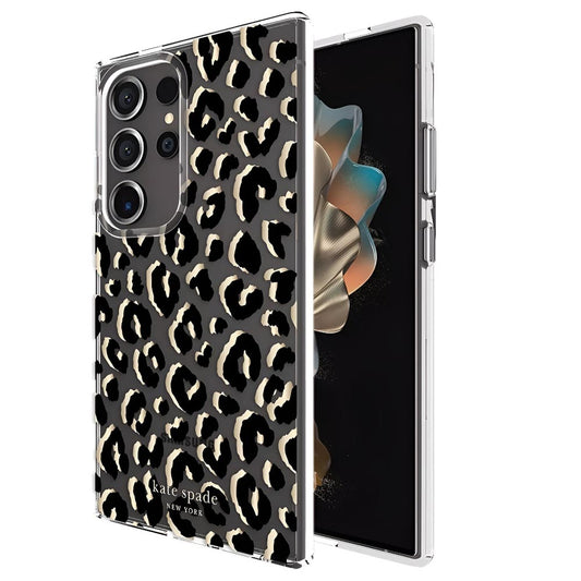 Kate Spade New York Protective Case For Galaxy S24 Ultra - City Leopard