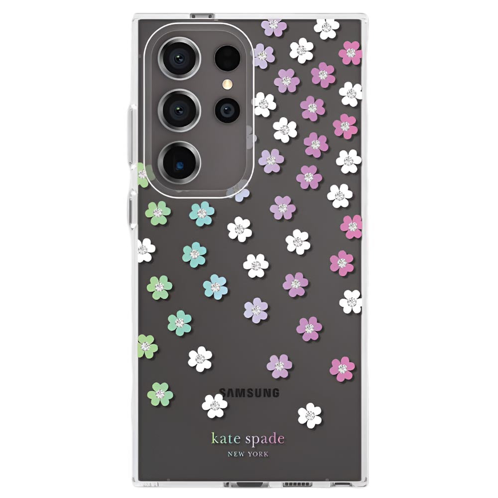 Kate Spade New York Protective Case For Galaxy S24 Ultra - Scattered Flowers