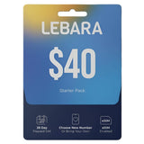 Lebara $40 Prepaid SIM Card