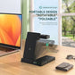 MUSOgear 6-in-1 Wireless & Wired Charging Station – Black [WC-01]
