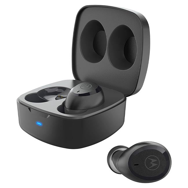 Motorola Moto Buds 100 True Wireless Earbuds - Black