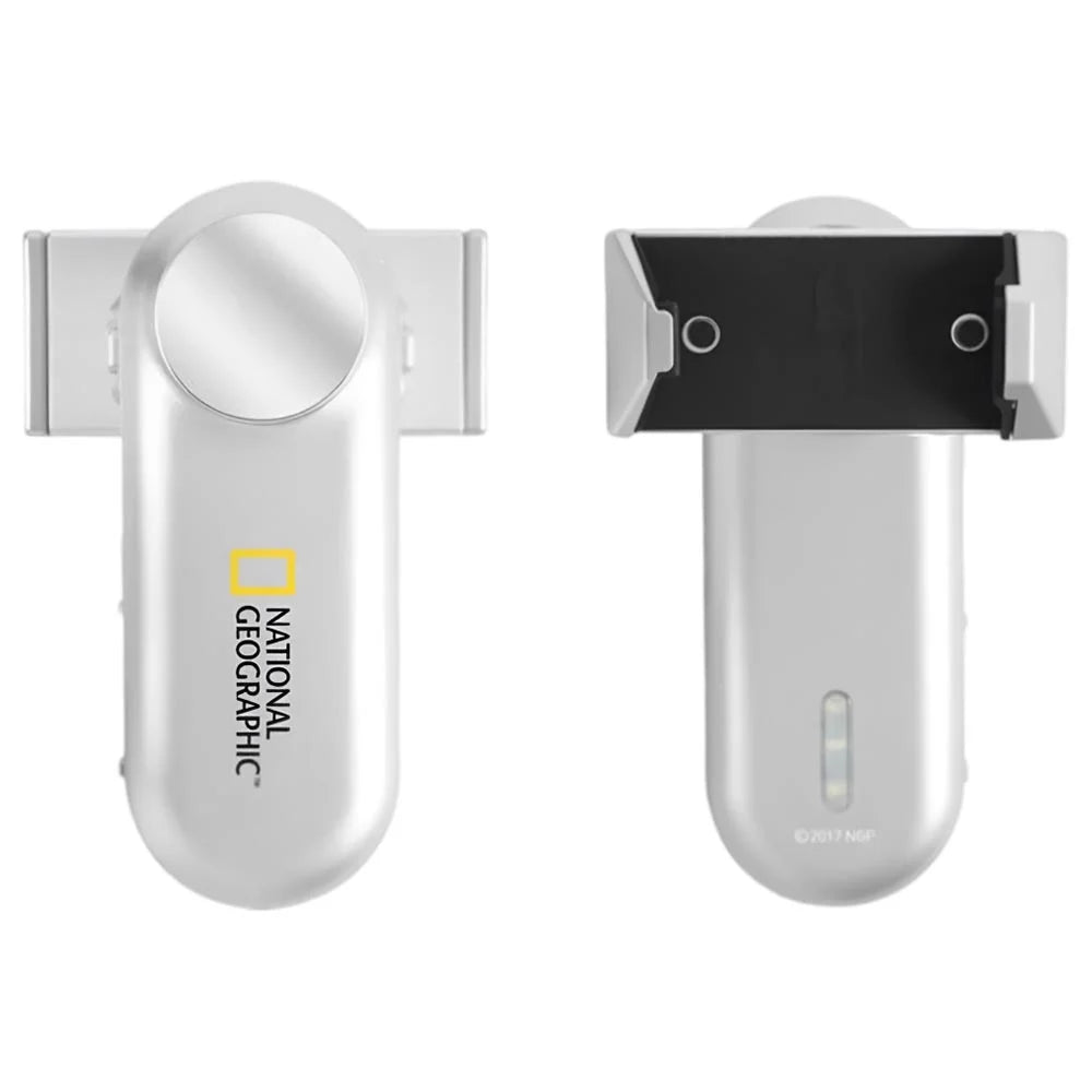 National Geographic 2600mAh Holder Handheld Stabilizer S1 – Silver