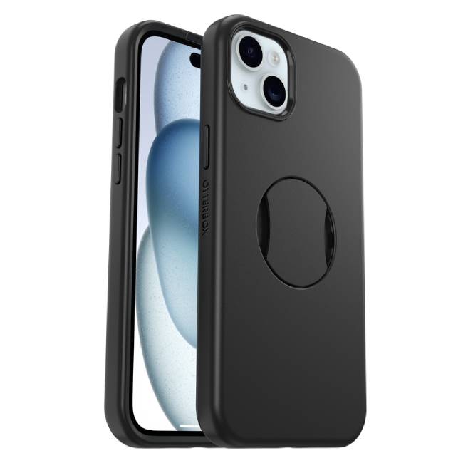 OtterBox OtterGrip Symmetry MagSafe Case For iPhone 14 Plus - Black