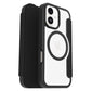 OtterBox React Folio MagSafe Case (Suits iPhone 17) - Black Crystal