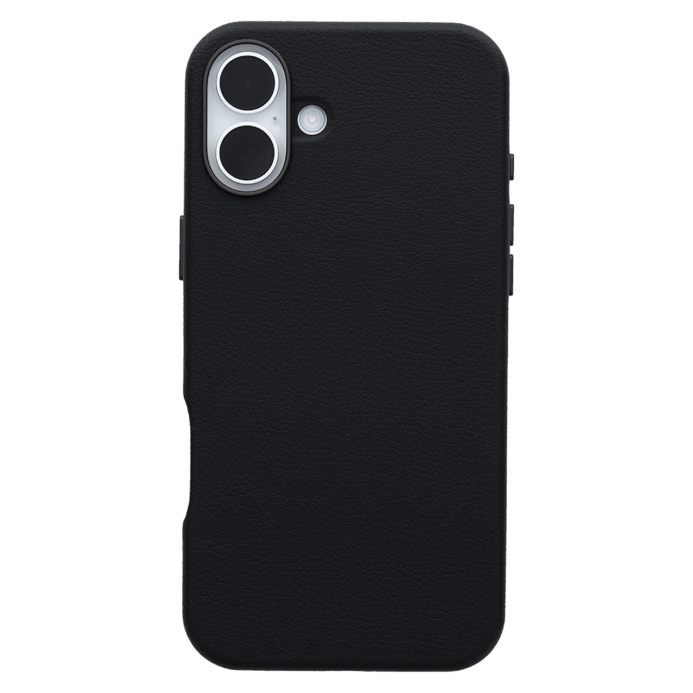 OtterBox Symmetry Cactus MagSafe Leather Case For iPhone 16 Plus – Noir Ash