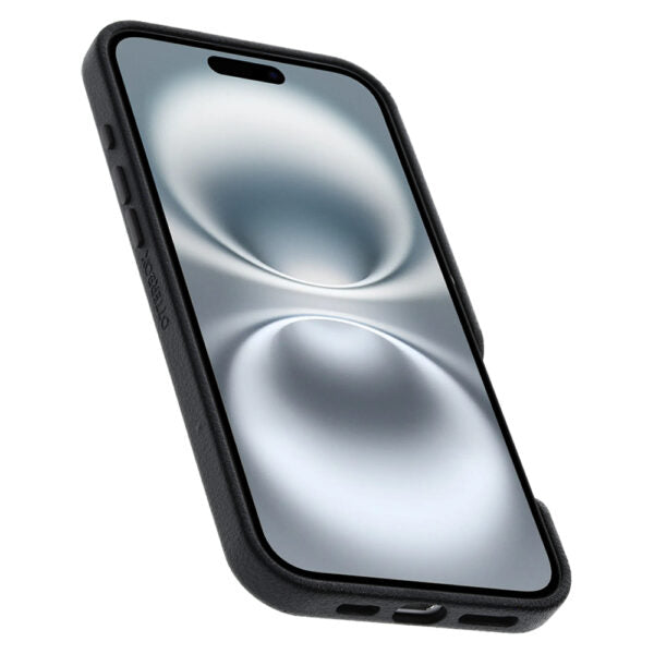 OtterBox Symmetry Cactus MagSafe Leather Case For iPhone 16 Plus - Noir Ash