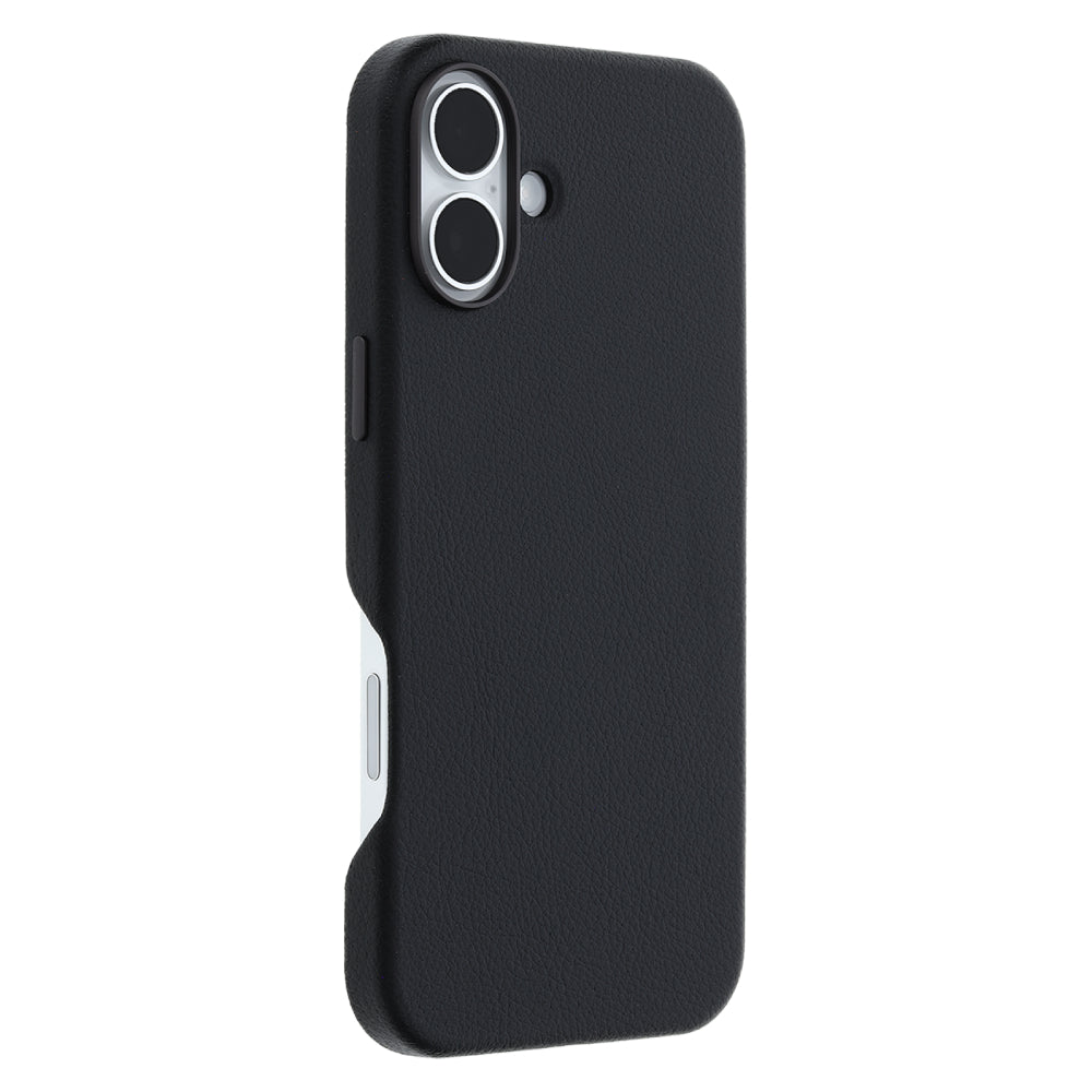 OtterBox Symmetry Cactus MagSafe Leather Case For iPhone 16 Plus – Noir Ash