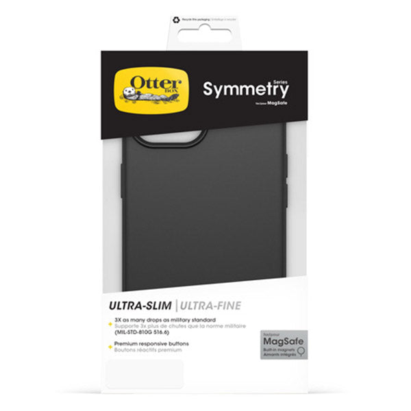 OtterBox Symmetry Plus MagSafe Case (Suits iPhone 15 Plus) - Black