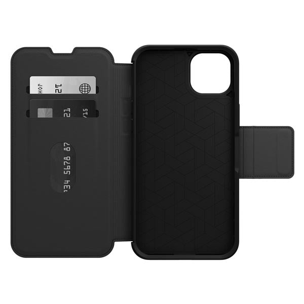 OtterBox Strada Wallet Case For iPhone 14 Plus - Black