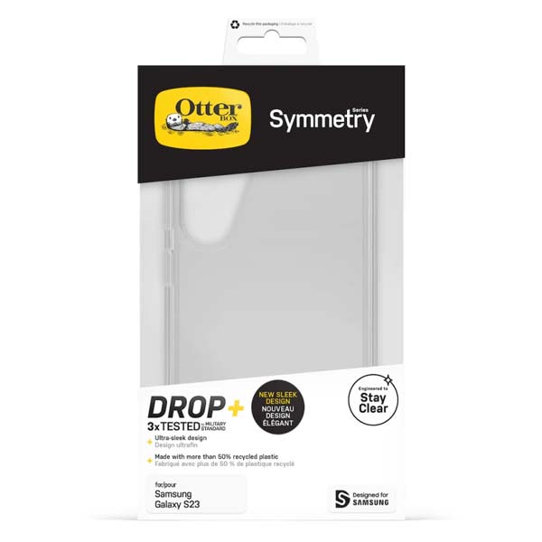 Otterbox Symmetry Case (Suits Galaxy S23 Plus) - Clear