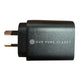 Our Pure Planet 30W USB-A + USB-C Wall Charger Black