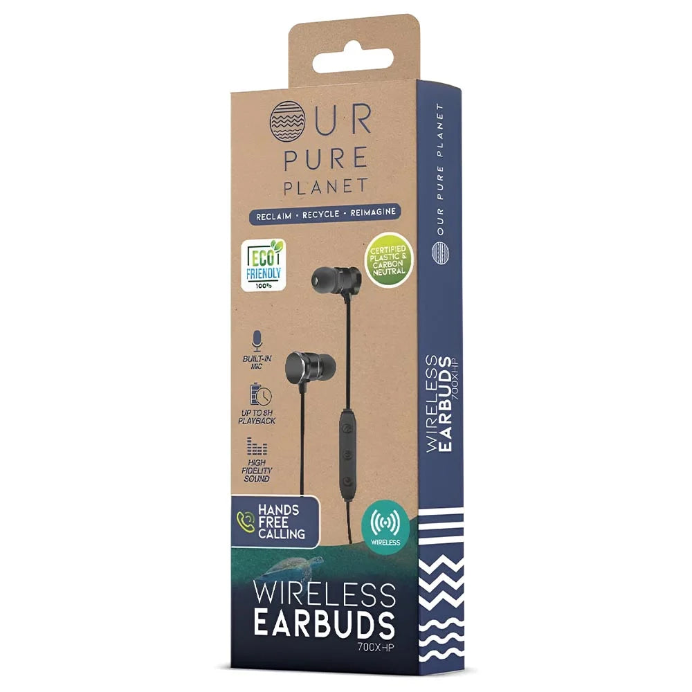 Our Pure Planet 700XHP Wireless Bluetooth In-ear Earbud Stereo Earset – Black