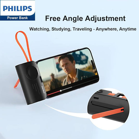 PHILIPS FunCube MINI 2 Watch Magnetic Direct Plug Multi-Function 4900mAh Power Bank – Green
