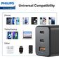 Philips 65W Fast Charging Wall Adapter – Black