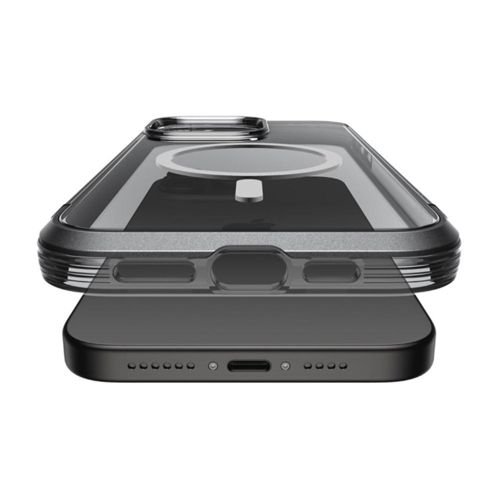 Raptic Air MagSafe Case For iPhone 15 Pro Max - Smoke Black