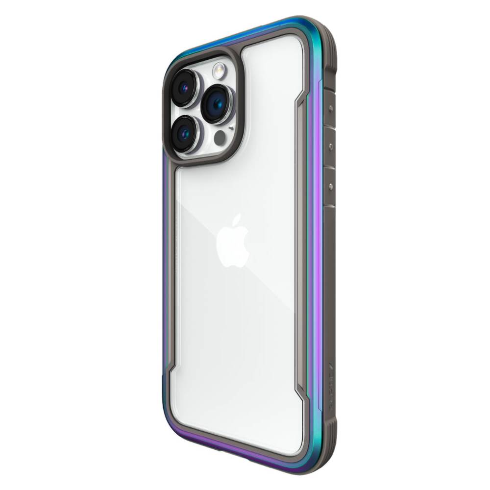 Raptic Shield Case For iPhone 15 Pro - Iridescent