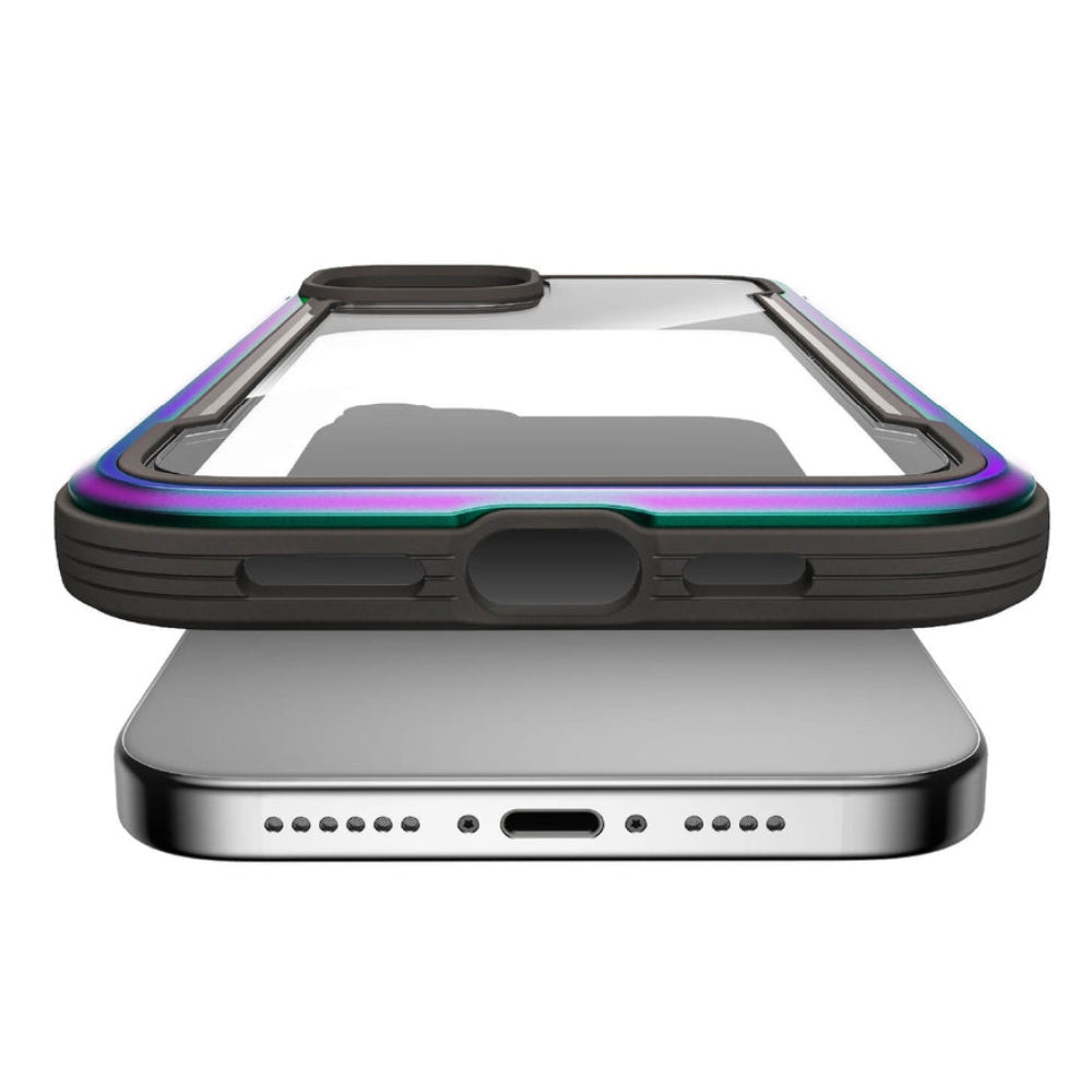 Raptic Shield Case For iPhone 15 - Iridescent