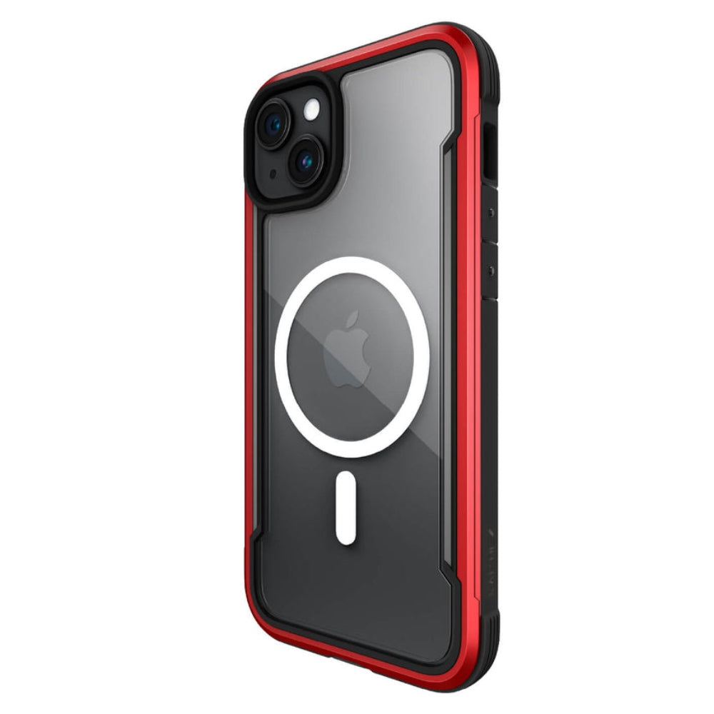 Raptic Shield MagSafe Case For iPhone 15 - Red