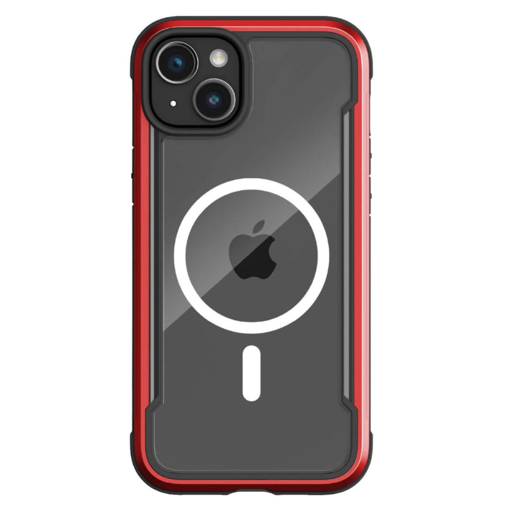 Raptic Shield MagSafe Case For iPhone 15 - Red