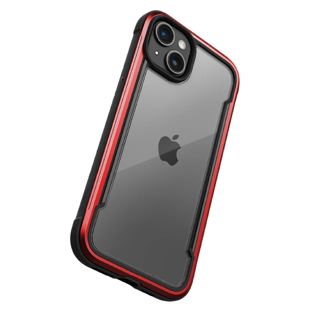 Raptic Shield Case For iPhone 15 - Red