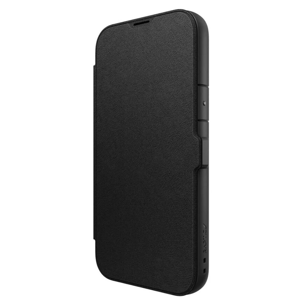 Raptic Urban Folio Wallet Case For iPhone 15 Plus - Black