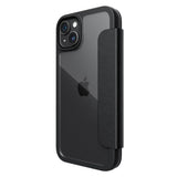 Raptic Urban Folio Wallet Case For iPhone 15 Plus - Black