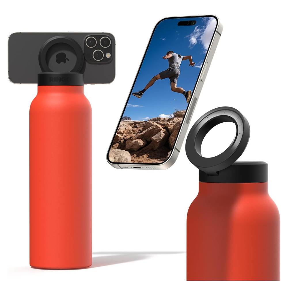 Ringo Water Bottle with Magnetic Phone Mount 710ml (24oz)