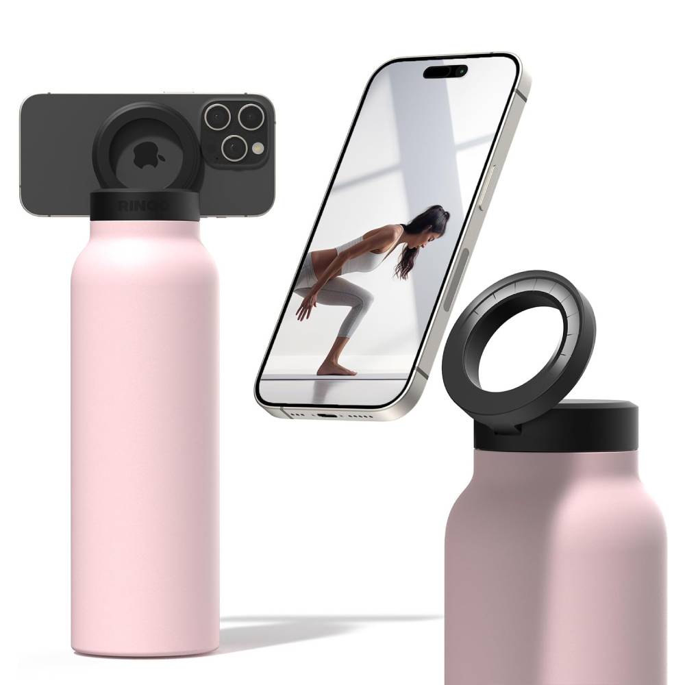 Ringo Water Bottle with Magnetic Phone Mount 710ml (24oz)