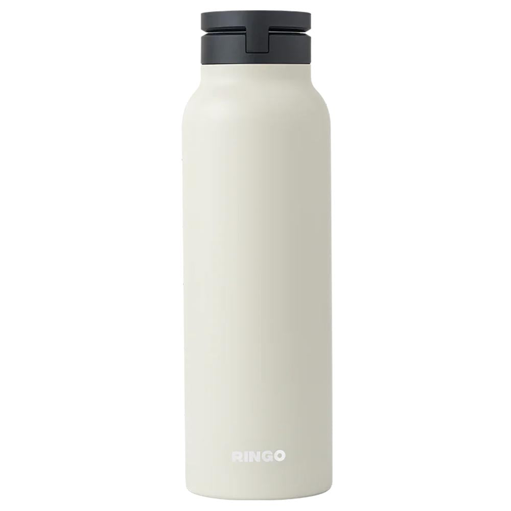 Ringo Water Bottle with Magnetic Phone Mount – Ivory 710ml (24oz)