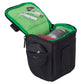 RivaCase 77412 Green Mantis Digital Camera Bag - Black