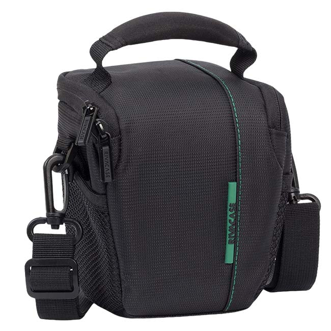 RivaCase 77412 Green Mantis Digital Camera Bag - Black