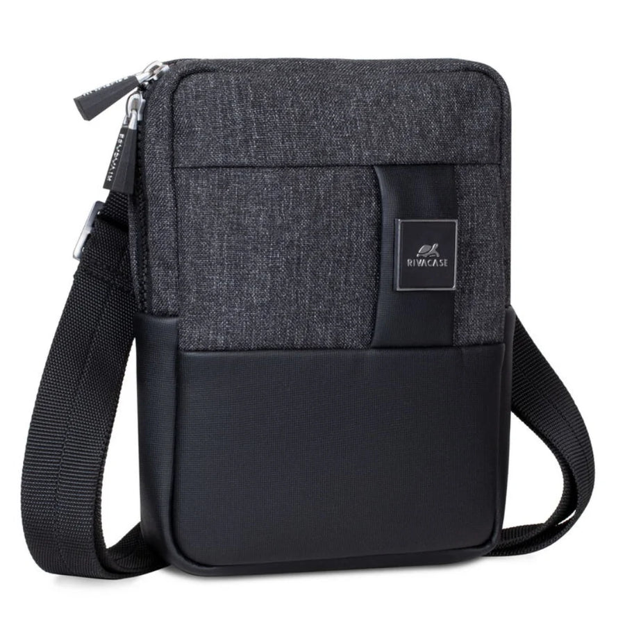 Rivacase 8810 ECO Crossbody Bag For Tablets 8-inch - Black