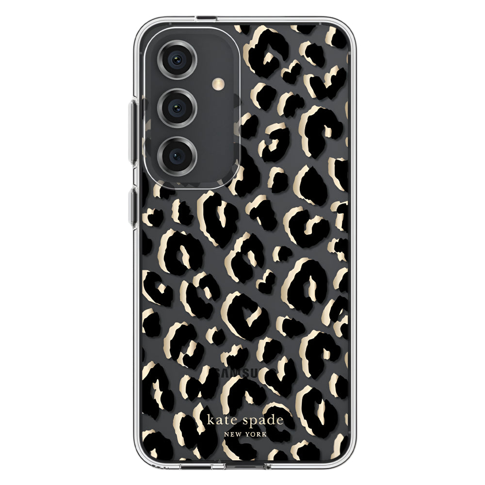 Kate Spade New York Protective Hardshell Case For Galaxy S24 - City Leopard
