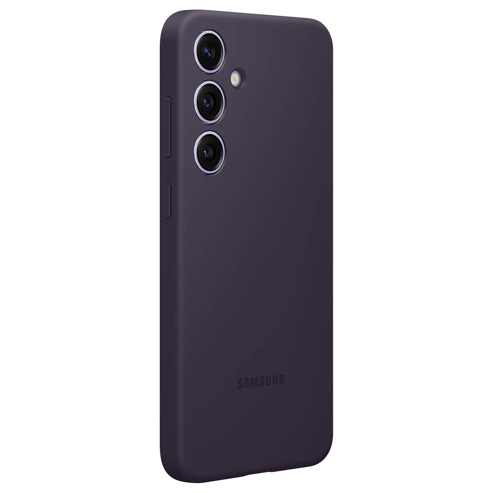 Samsung Silicone Case For Galaxy S24 Plus - Dark Violet
