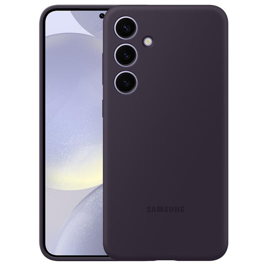 Samsung Silicone Case For Galaxy S24 Plus - Dark Violet