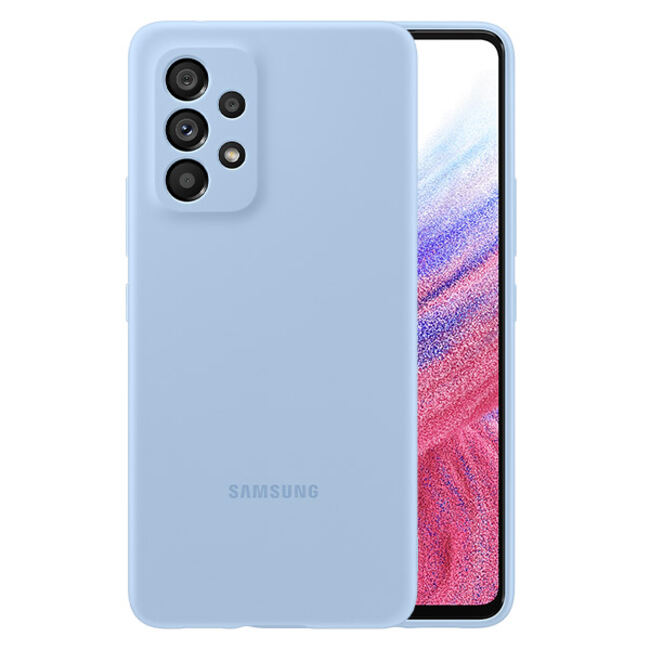 Samsung Silicone Case For Galaxy A53 5G - Arctic Blue