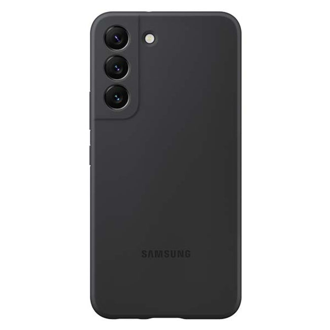 Samsung Silicone Cover For Galaxy S22+ - Black