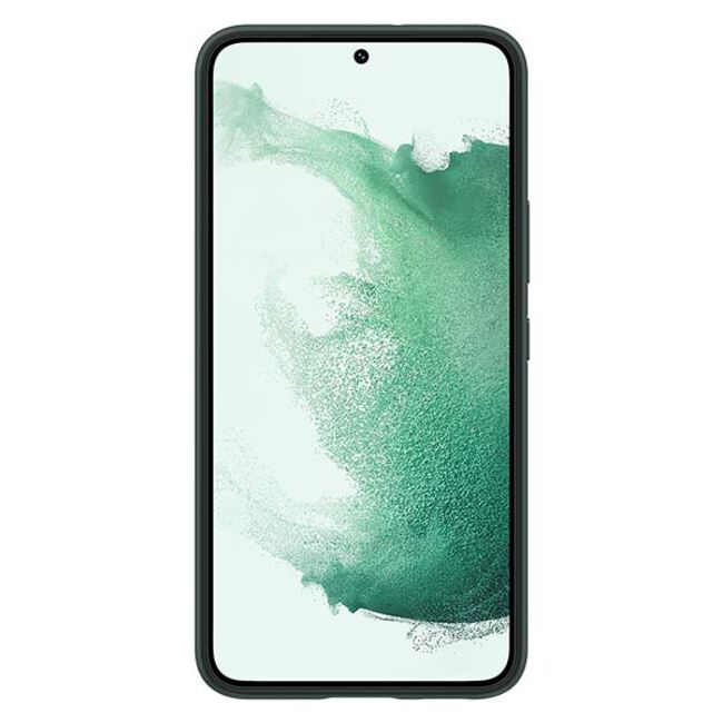 Samsung Silicone Cover For Galaxy S22+ - Forest Green
