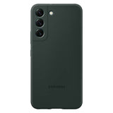 Samsung Silicone Cover For Galaxy S22+ - Forest Green