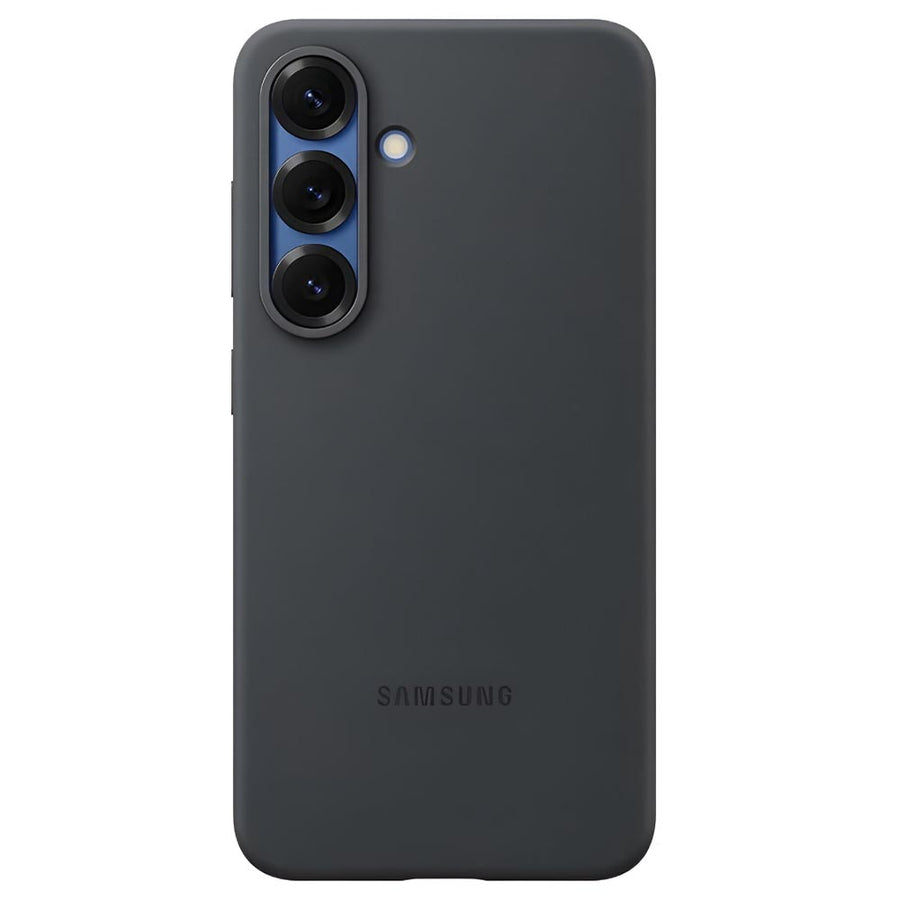 Samsung Silicone Case For Galaxy S25 - Black