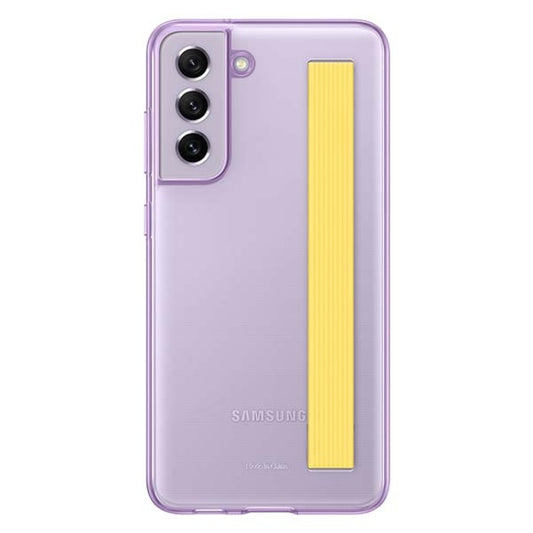 Samsung Silicone Slim Strap Cover Case For Galaxy S21 FE - Lavender
