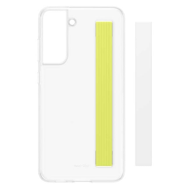 Samsung Silicone Slim Strap Cover Case For Galaxy S21 FE - White