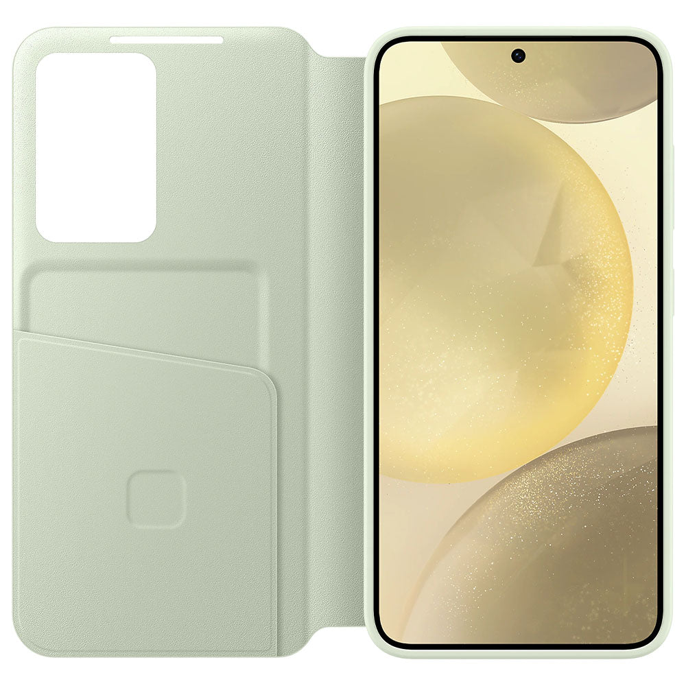 Samsung Smart View Wallet Case For Galaxy S24 - Light Green