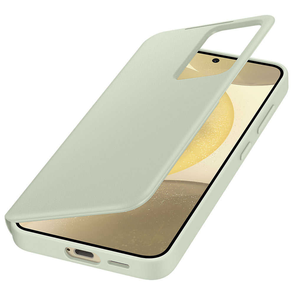 Samsung Smart View Wallet Case For Galaxy S24 - Light Green