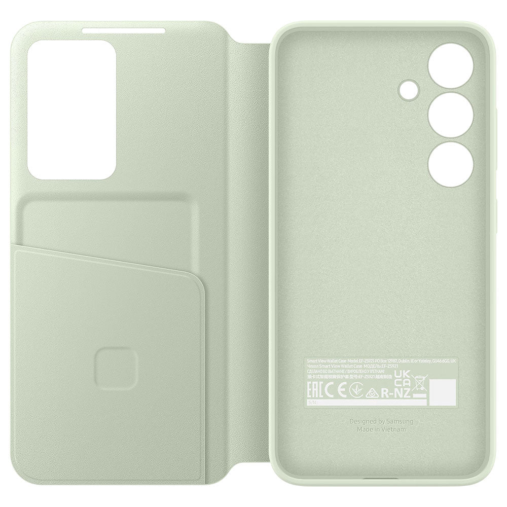 Samsung Smart View Wallet Case For Galaxy S24 - Light Green