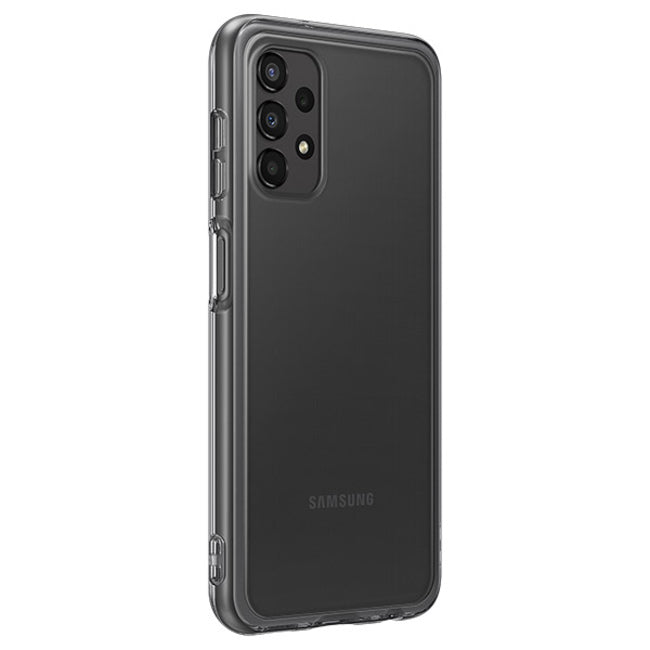 Samsung Soft Clear Case For Galaxy A13 - Black