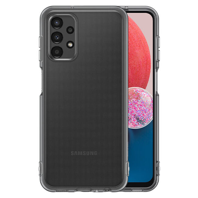 Samsung Soft Clear Case For Galaxy A13 - Black
